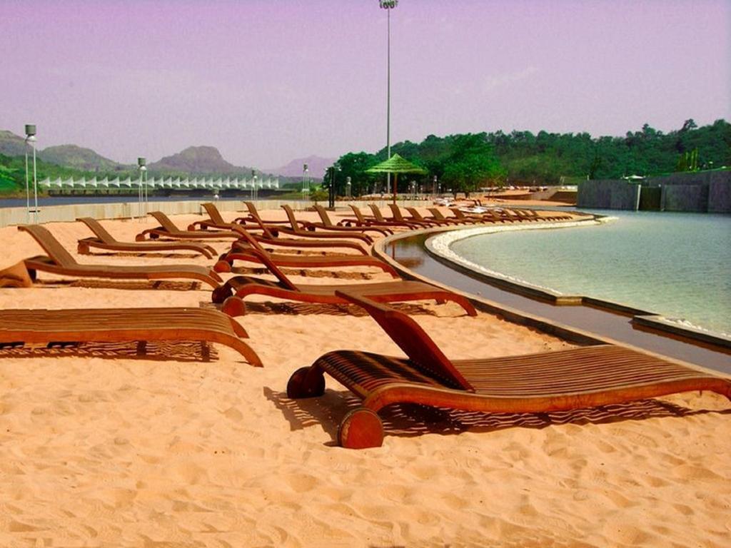 Aamby Valley City Lonavala Exterior photo The beach at the resort