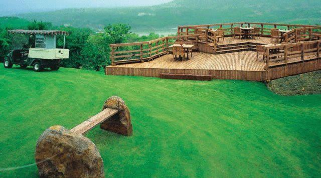 Aamby Valley City Lonavala Exterior photo The deck at the Stone House